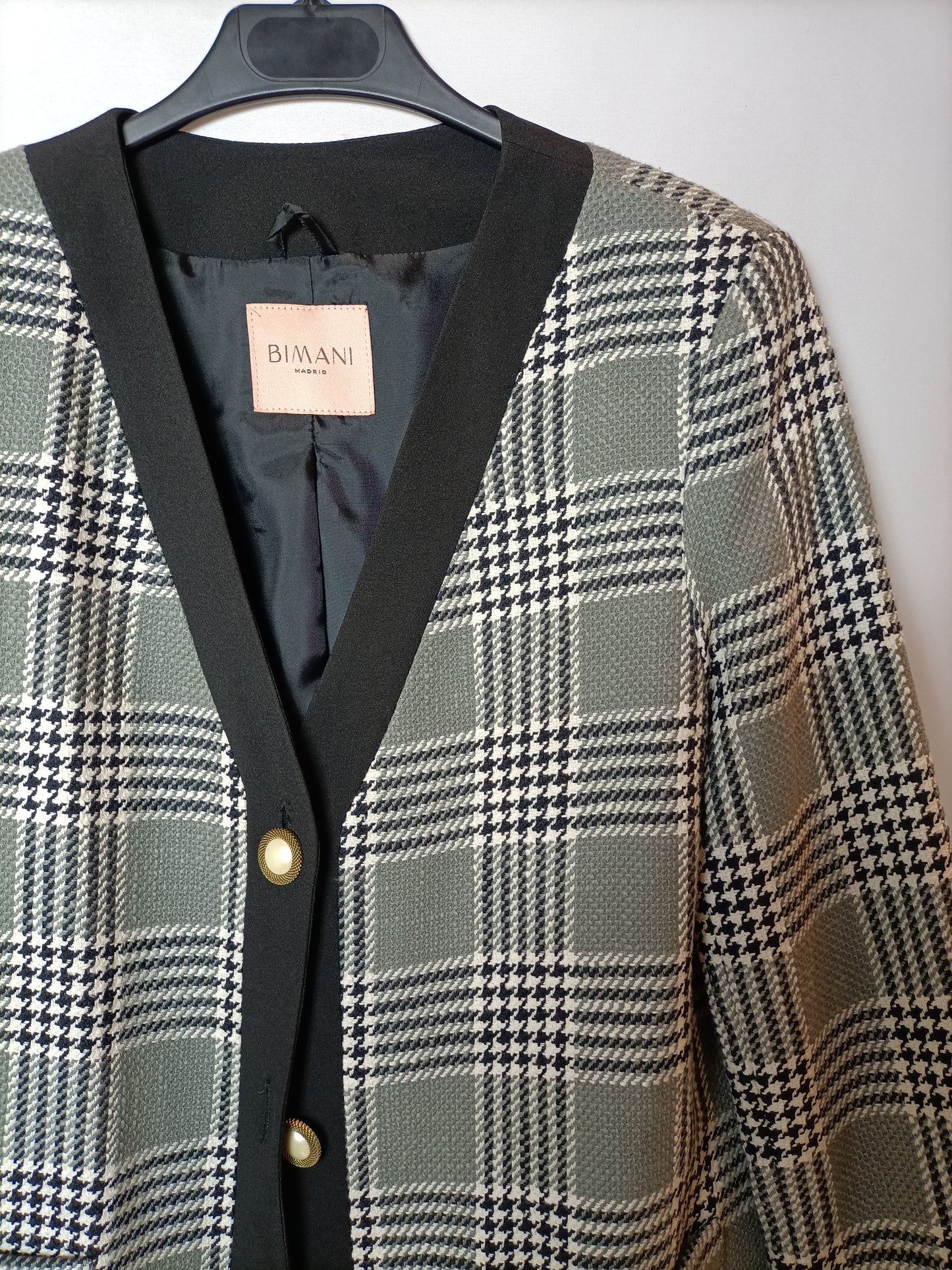 BIMANI. Chaqueta pata de gallo  T.s