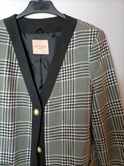 BIMANI. Chaqueta pata de gallo  T.s