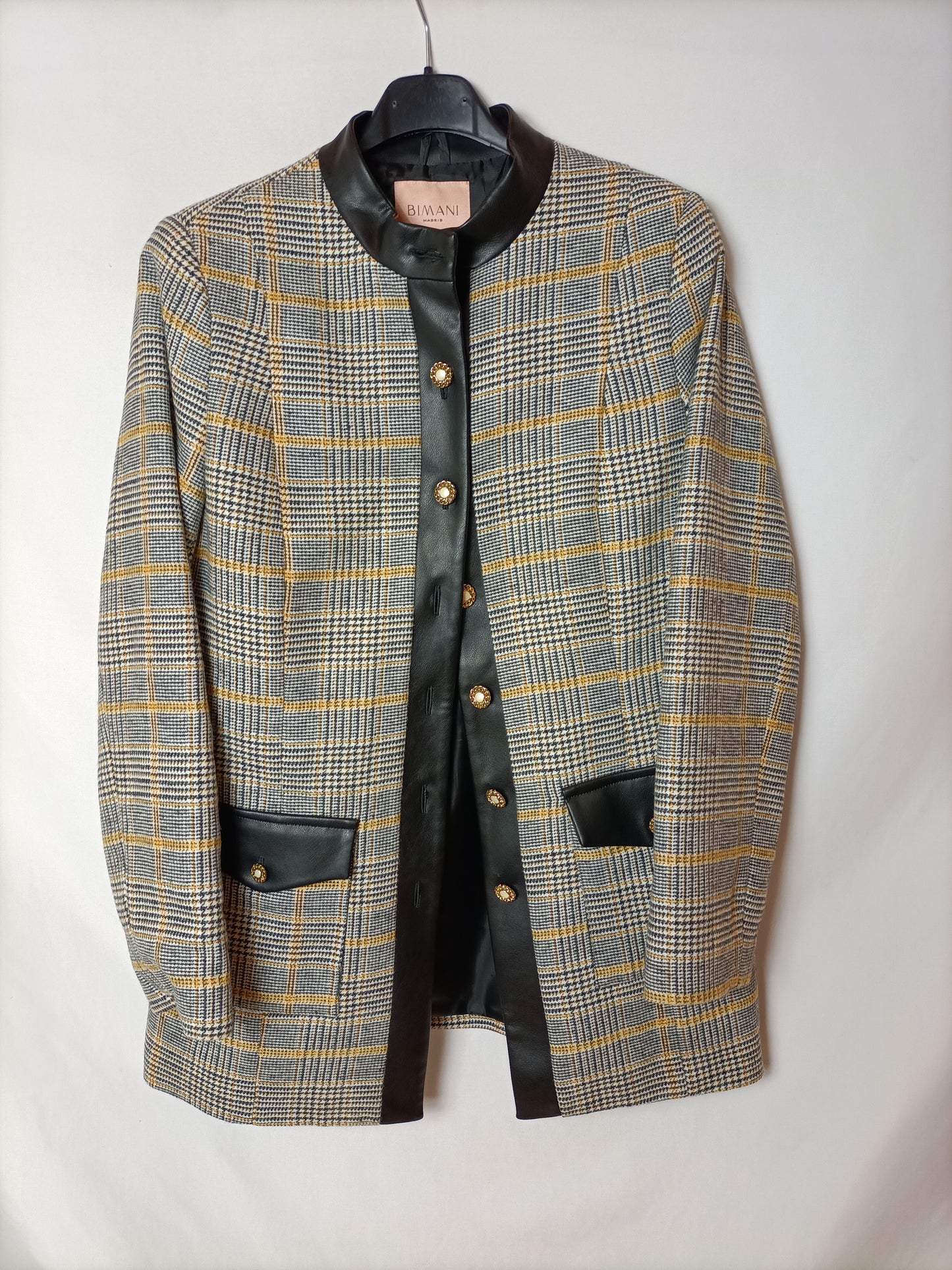 BIMANI. Checked Ts Jacket