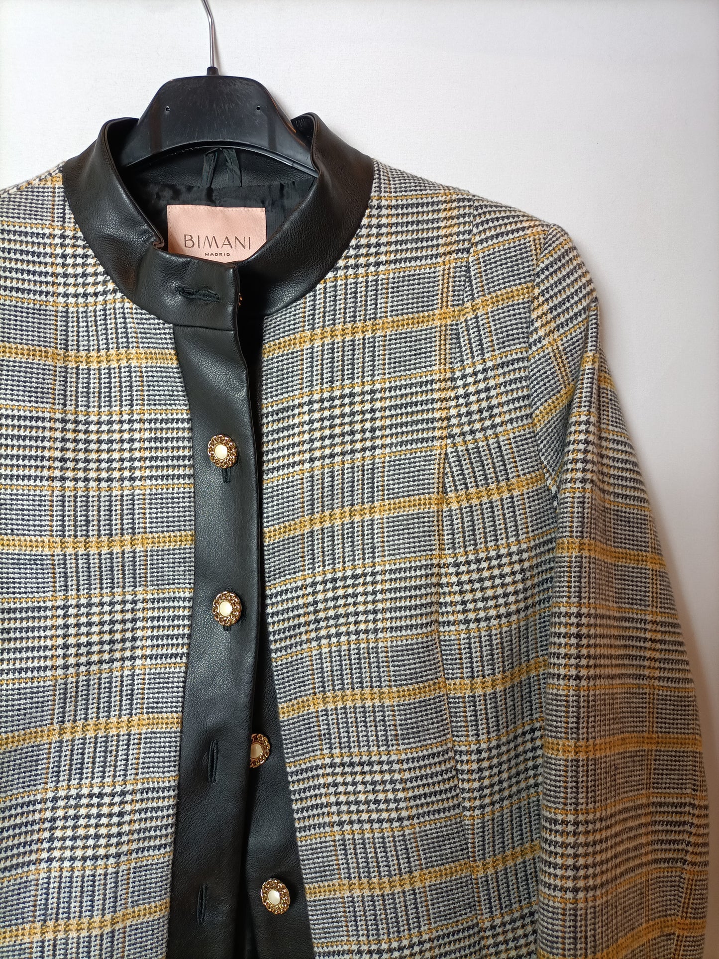 BIMANI. Checked Ts Jacket