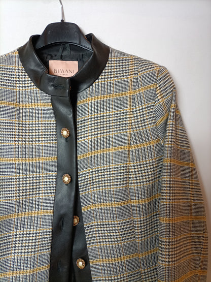 BIMANI. Checked Ts Jacket