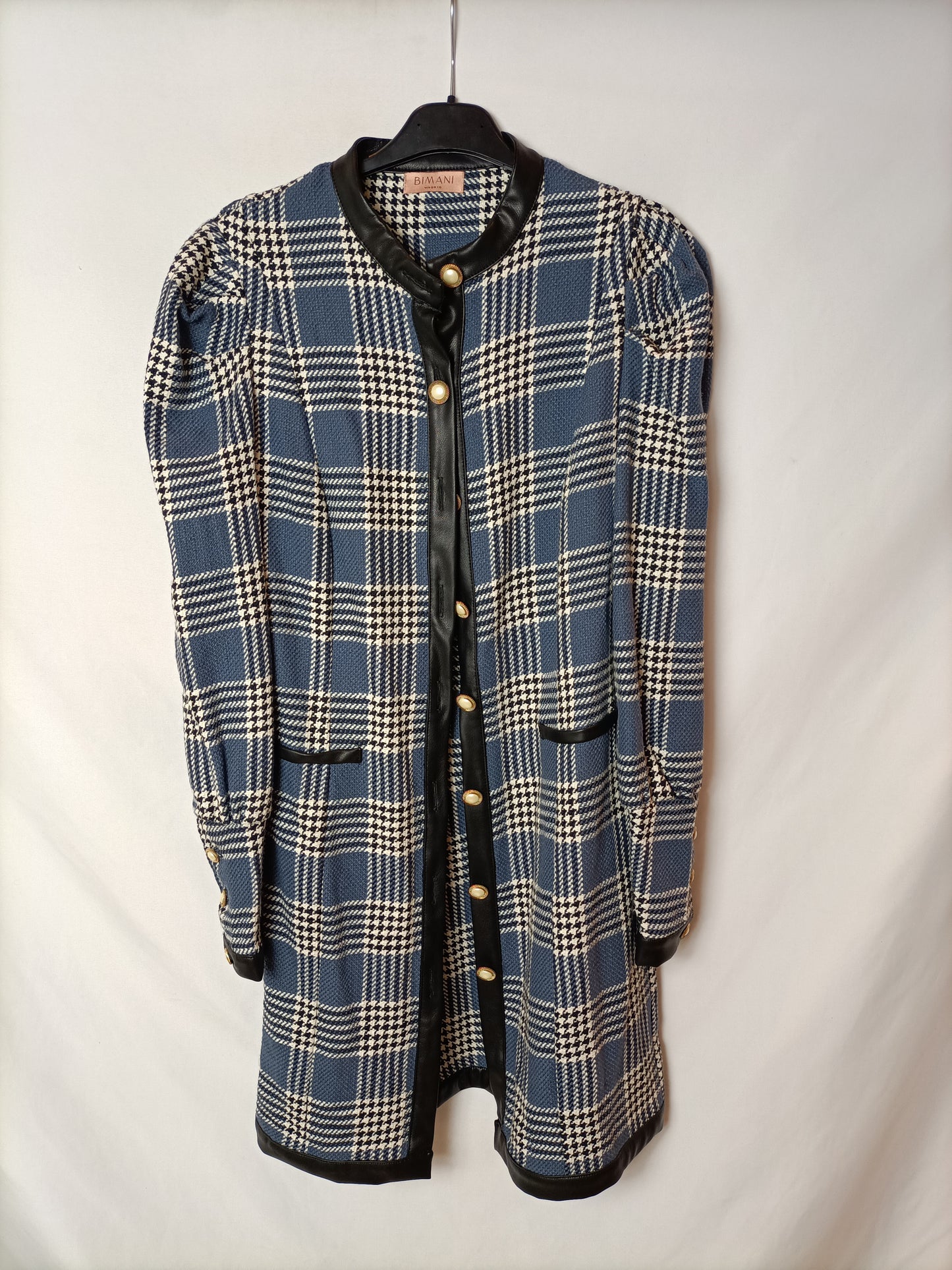 BIMANI. Houndstooth jacket/dress size 38