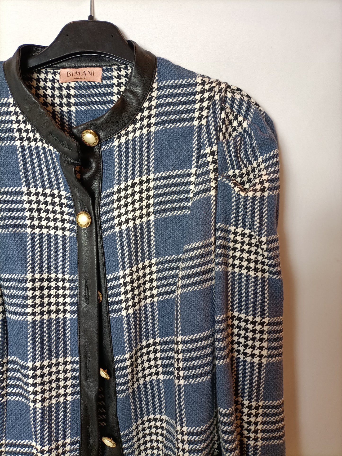 BIMANI. Houndstooth jacket/dress size 38