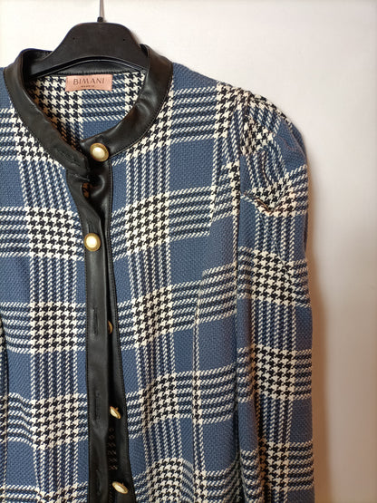 BIMANI. Houndstooth jacket/dress size 38