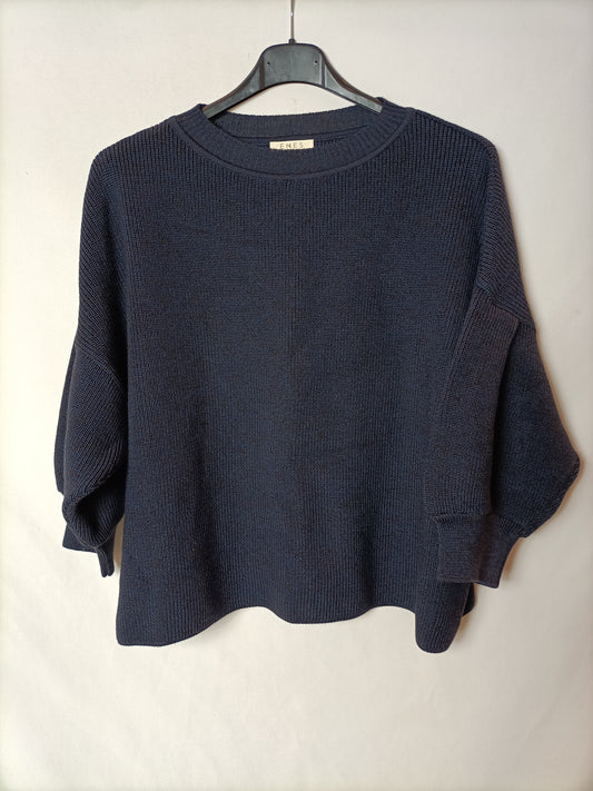 EMES. Blue wide jersey size 2 (M)