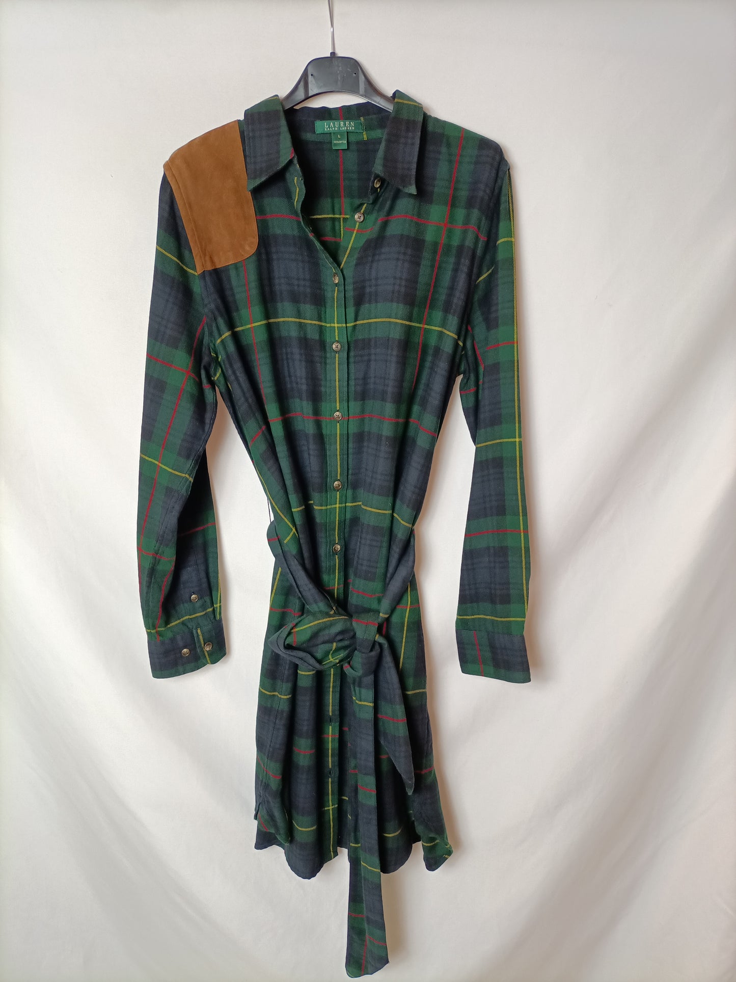 RALPH LAUREN. Plaid dress Tl (m) – Hibuy market
