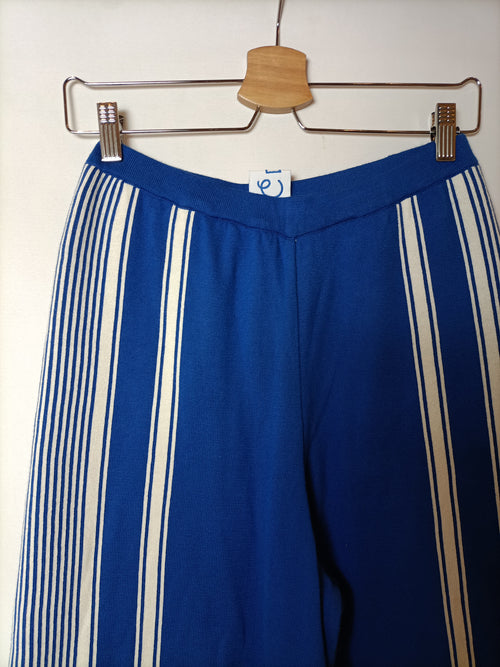 LA CASITA DE WENDY. Pantalón culotte azul T.38