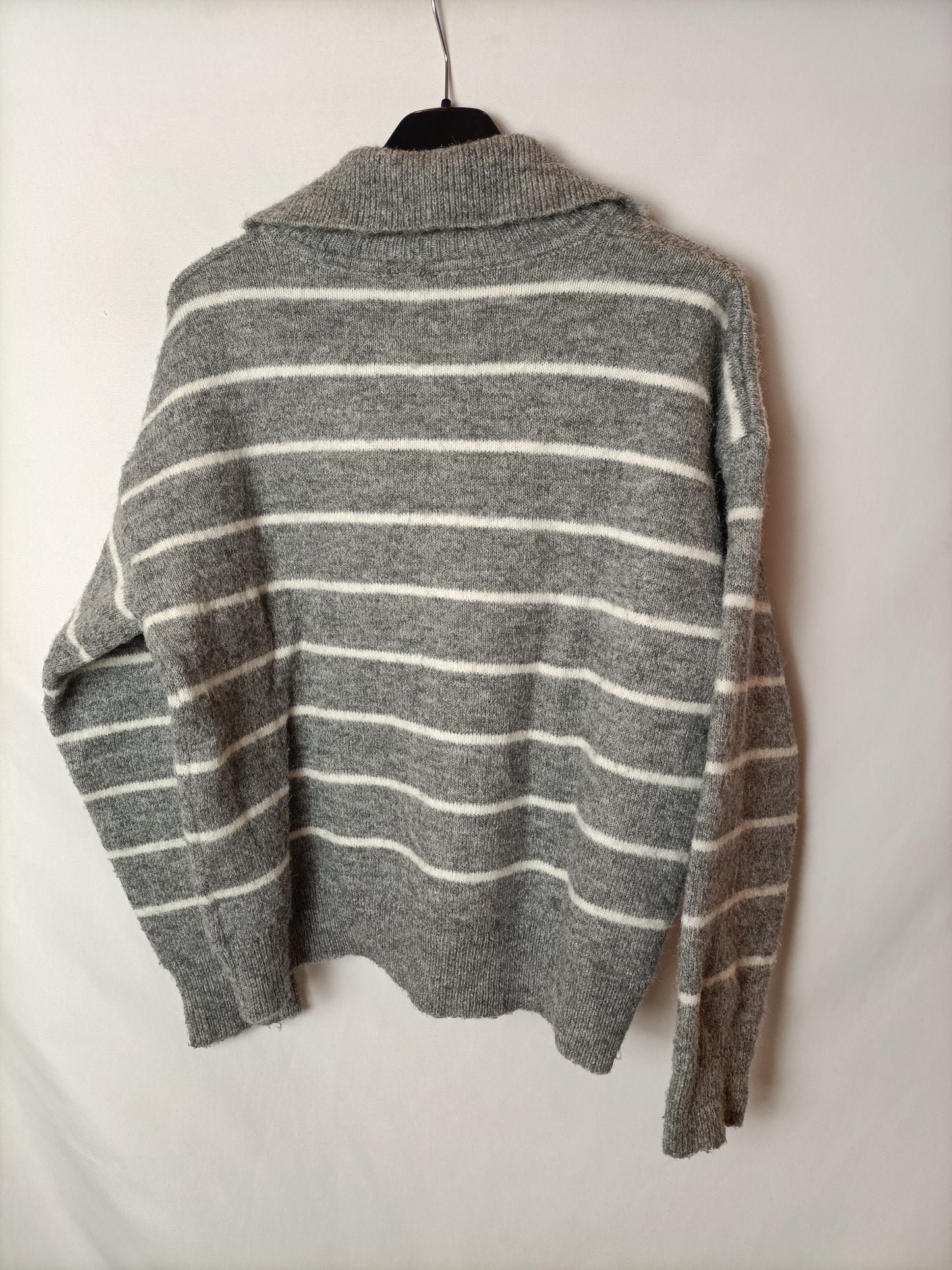 OTRAS. Jersey gris polero T.s/m