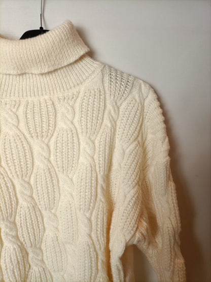 OTRAS. Jersey beige ochos T.s