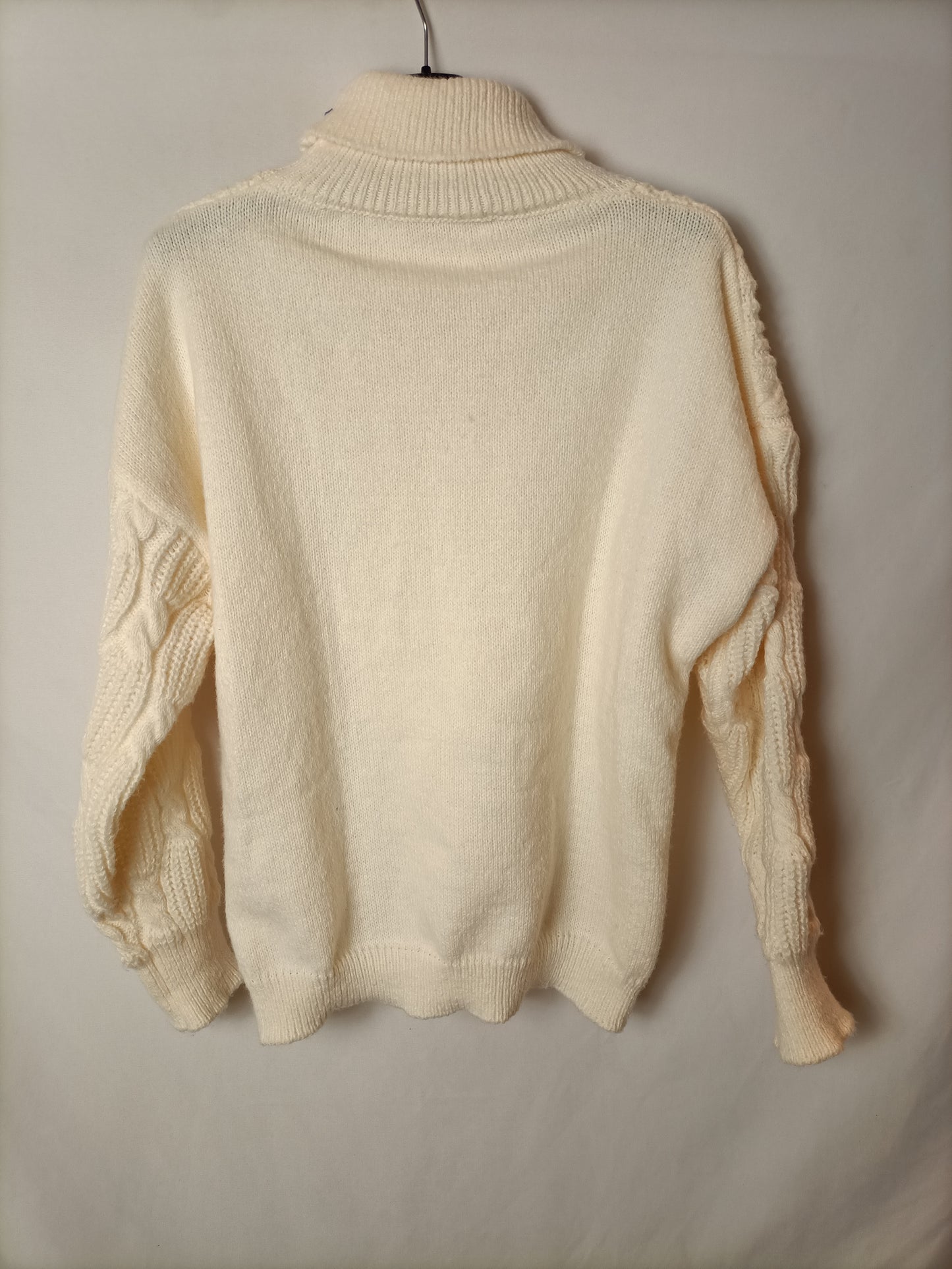 OTRAS. Jersey beige ochos T.s