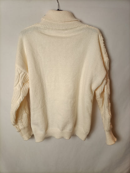 OTRAS. Jersey beige ochos T.s