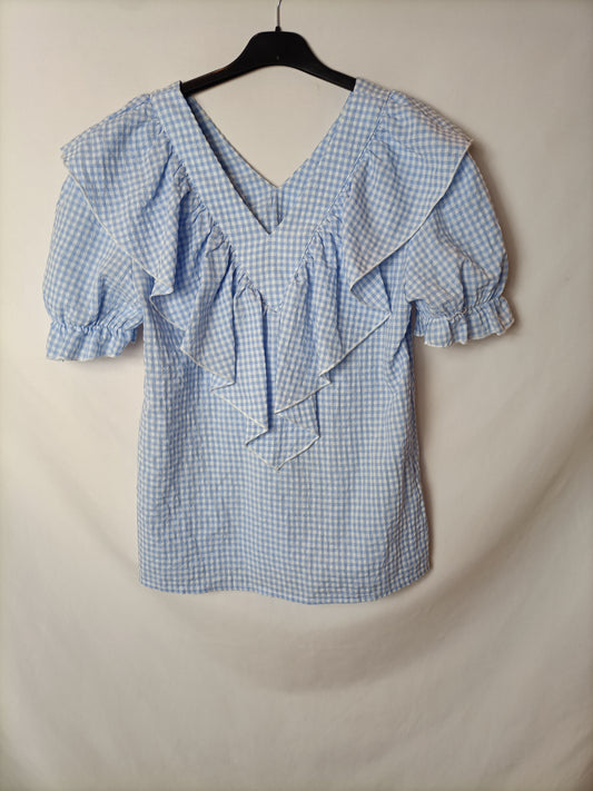 OTRAS. Top de cuadros vichy Tu(s)