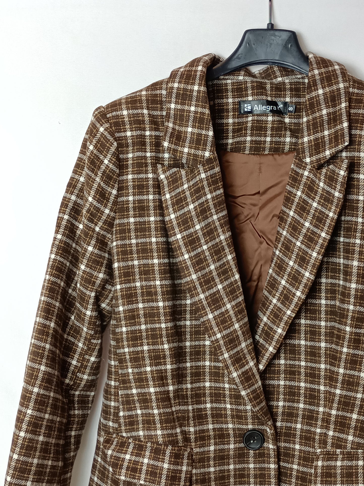 ALLEGRA K. Blazer de cuadros T.s