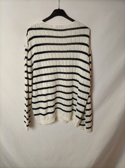 ZARA. Jersey fluido rayas T.u(s/m)