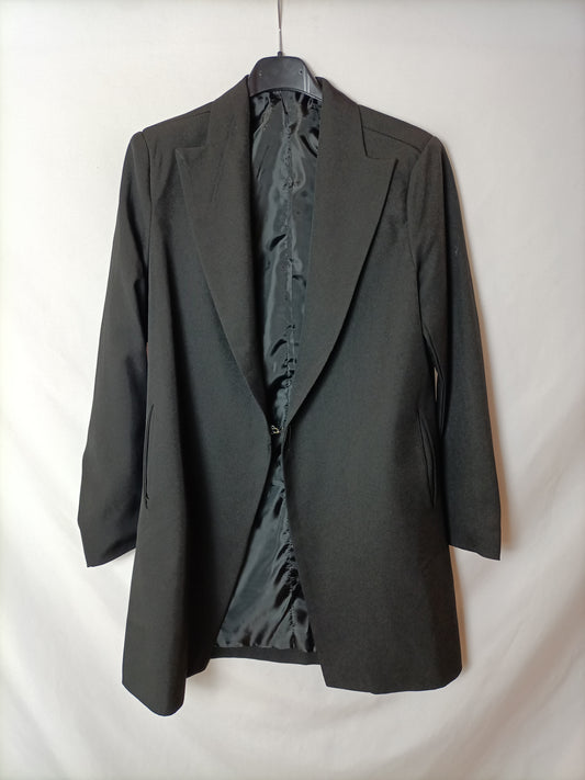 OTHERS. Long black blazer Ts/m