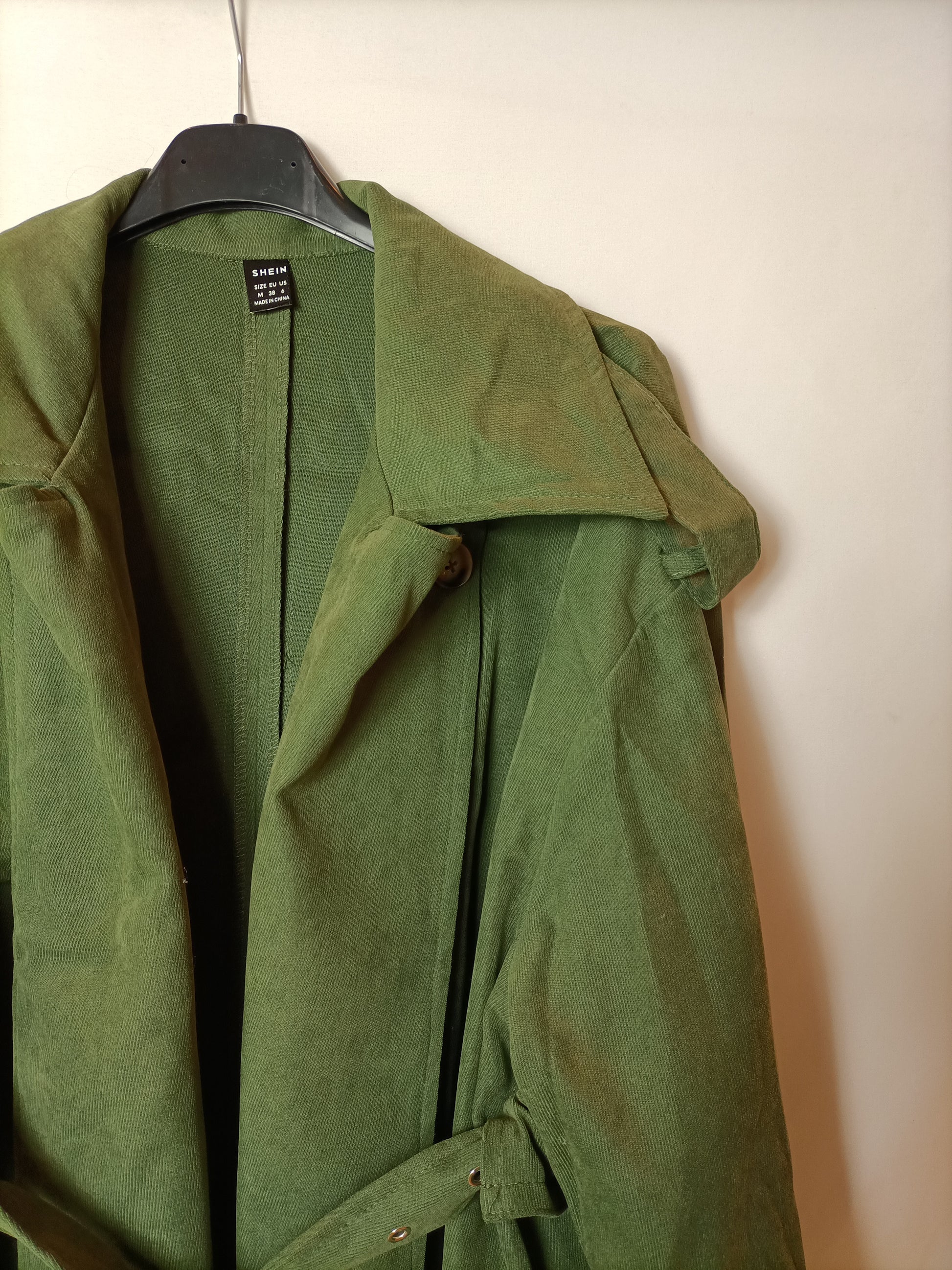 Gabardina larga verde – Hibuy market