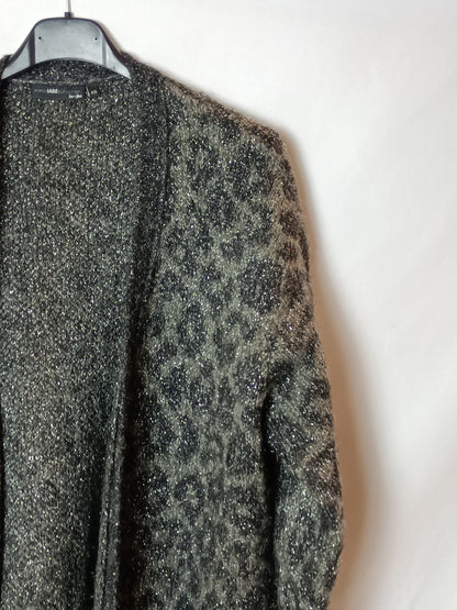 IAM. Cárdigan animal print T.xs