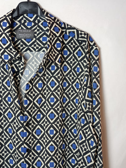 PRIMARK. Tl geometric shapes blouse