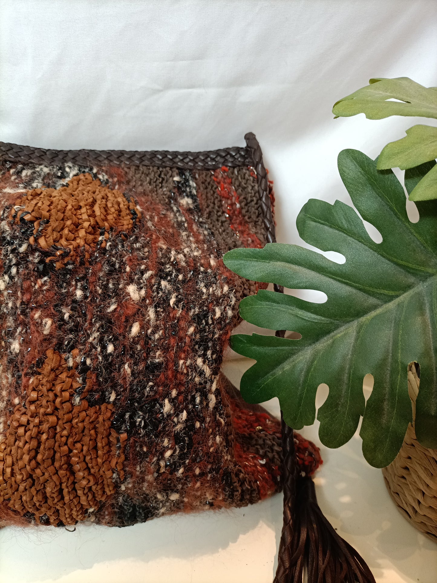 MASSCOB. Bolso doble textura