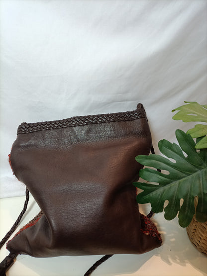 MASSCOB. Bolso doble textura