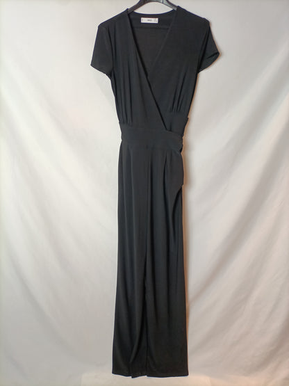 MANGO. Mono largo negro T.s