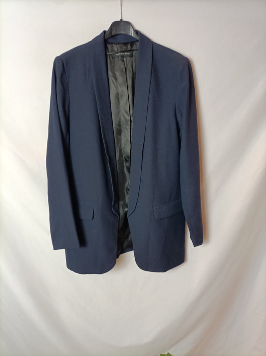 BASEMENT. Tu(m) Blue Flowy Blazer