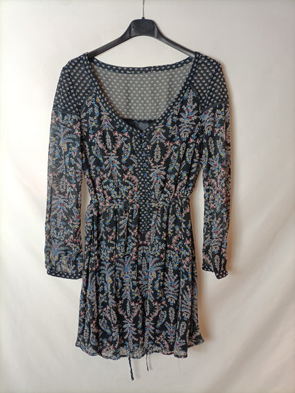 OTRAS. Vestido corto cintura elástica T.u(s)