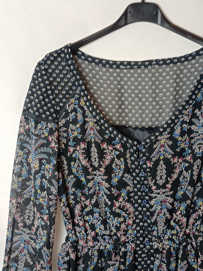 OTRAS. Vestido corto cintura elástica T.u(s)