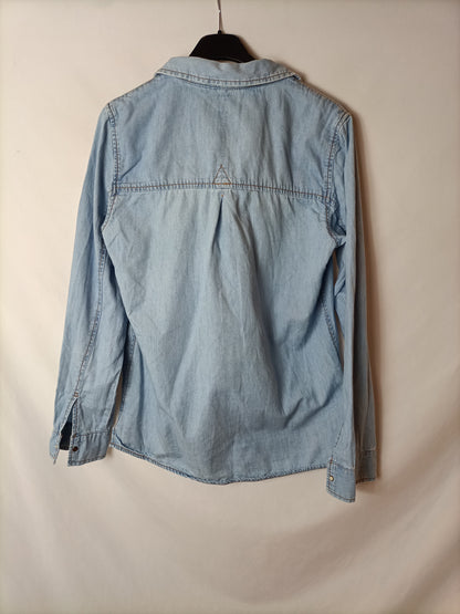 OTRAS. camisa denim efecto desgastado T.u(s)