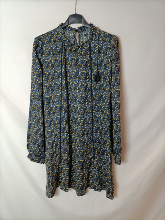 OTRAS. Vestido corto flores T.u(s)