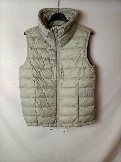 ZARA. Plumas ligero beige T.s