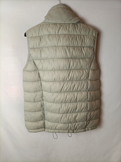 ZARA. Plumas ligero beige T.s