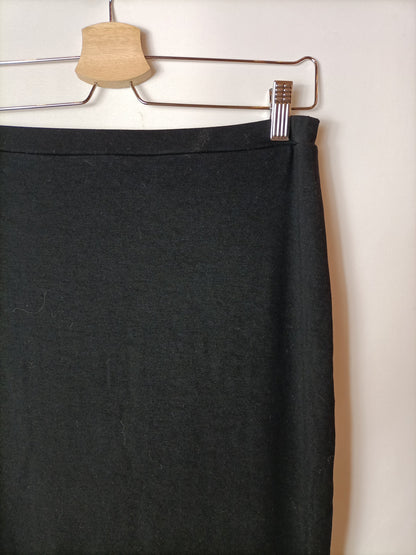 SYSTEMACTION. falda corta negra T.m