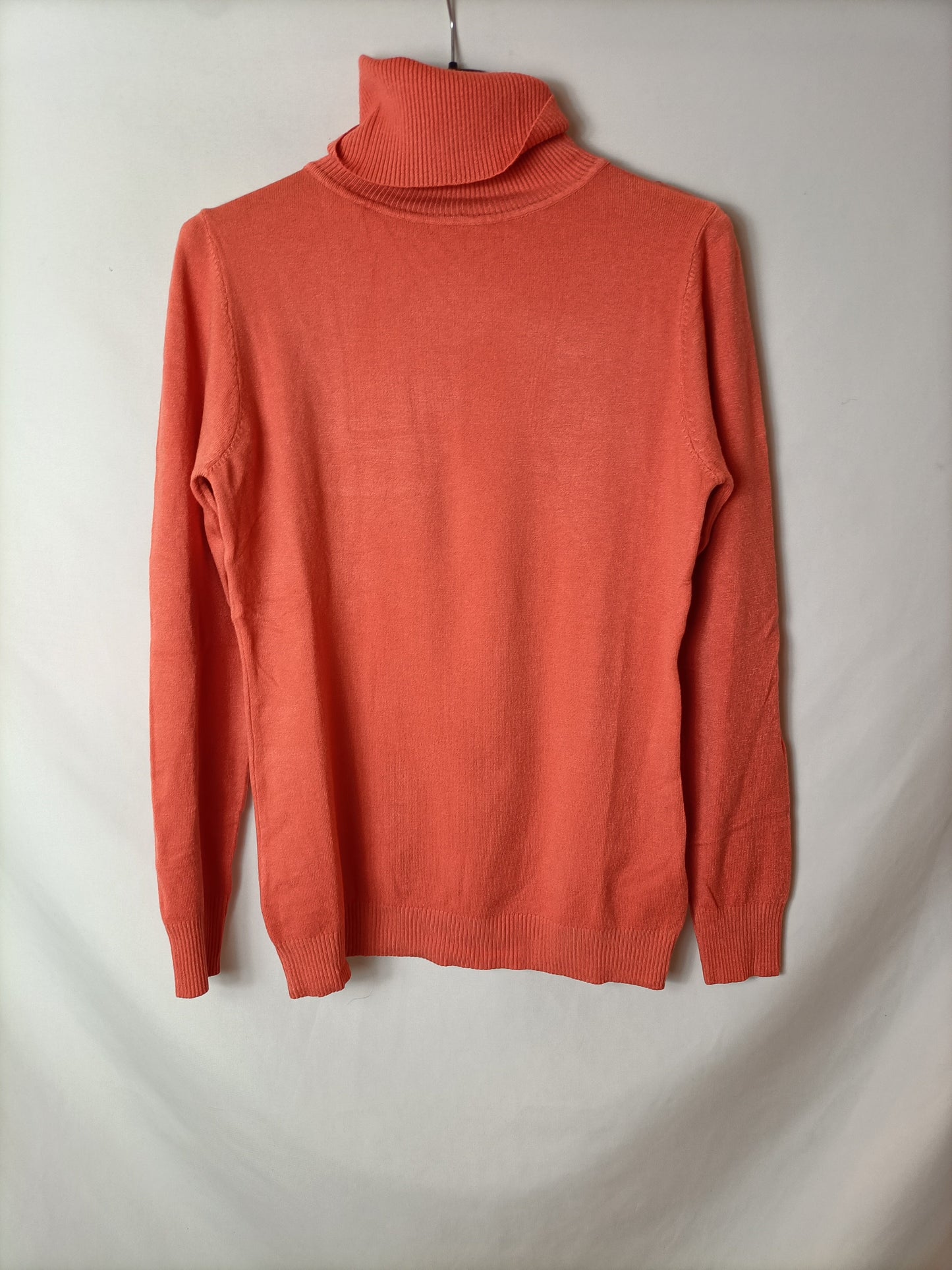 OLGER. Jersey naranjas cuello alto T.u(s)