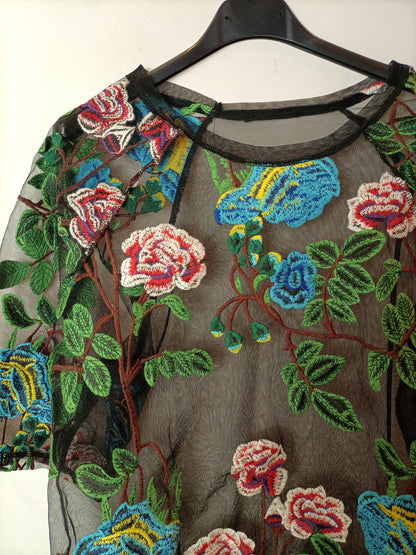 OTRAS. Top del tull bordado T.m/l