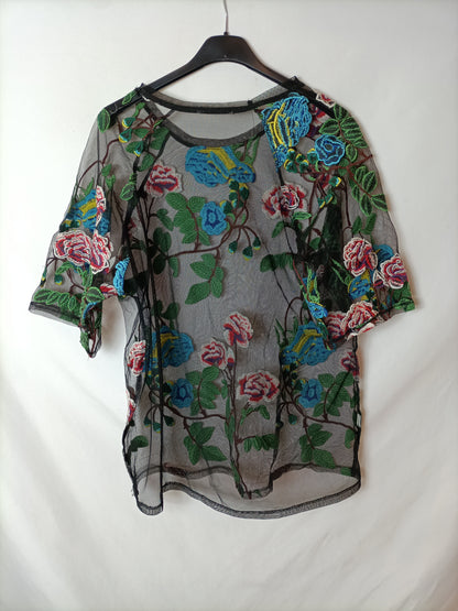 OTRAS. Top del tull bordado T.m/l