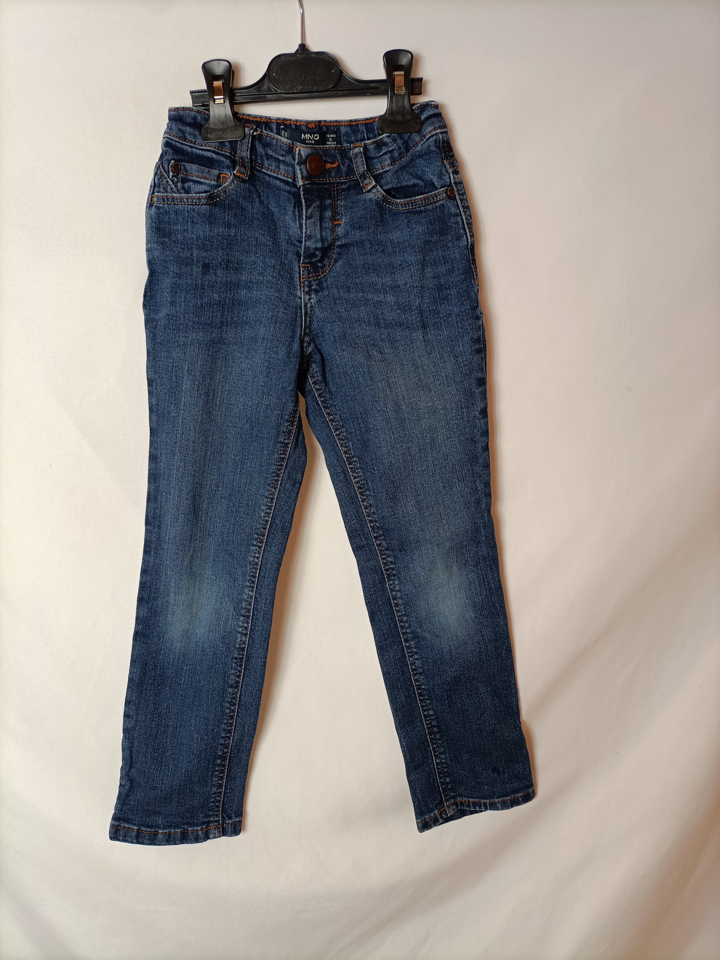 MANGO. Dark jeans, size 6 years