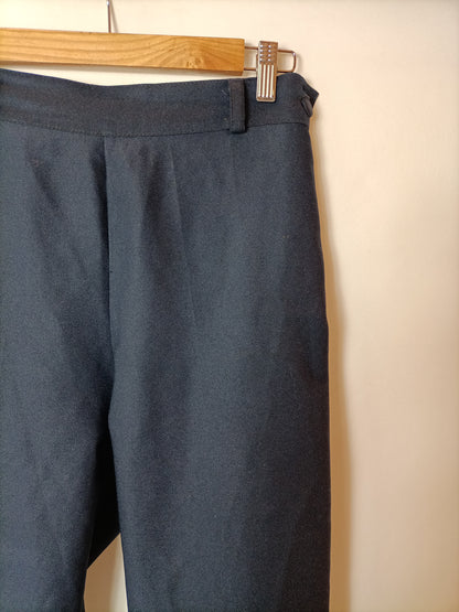 CIRCLE. Blue fluid trousers S.42