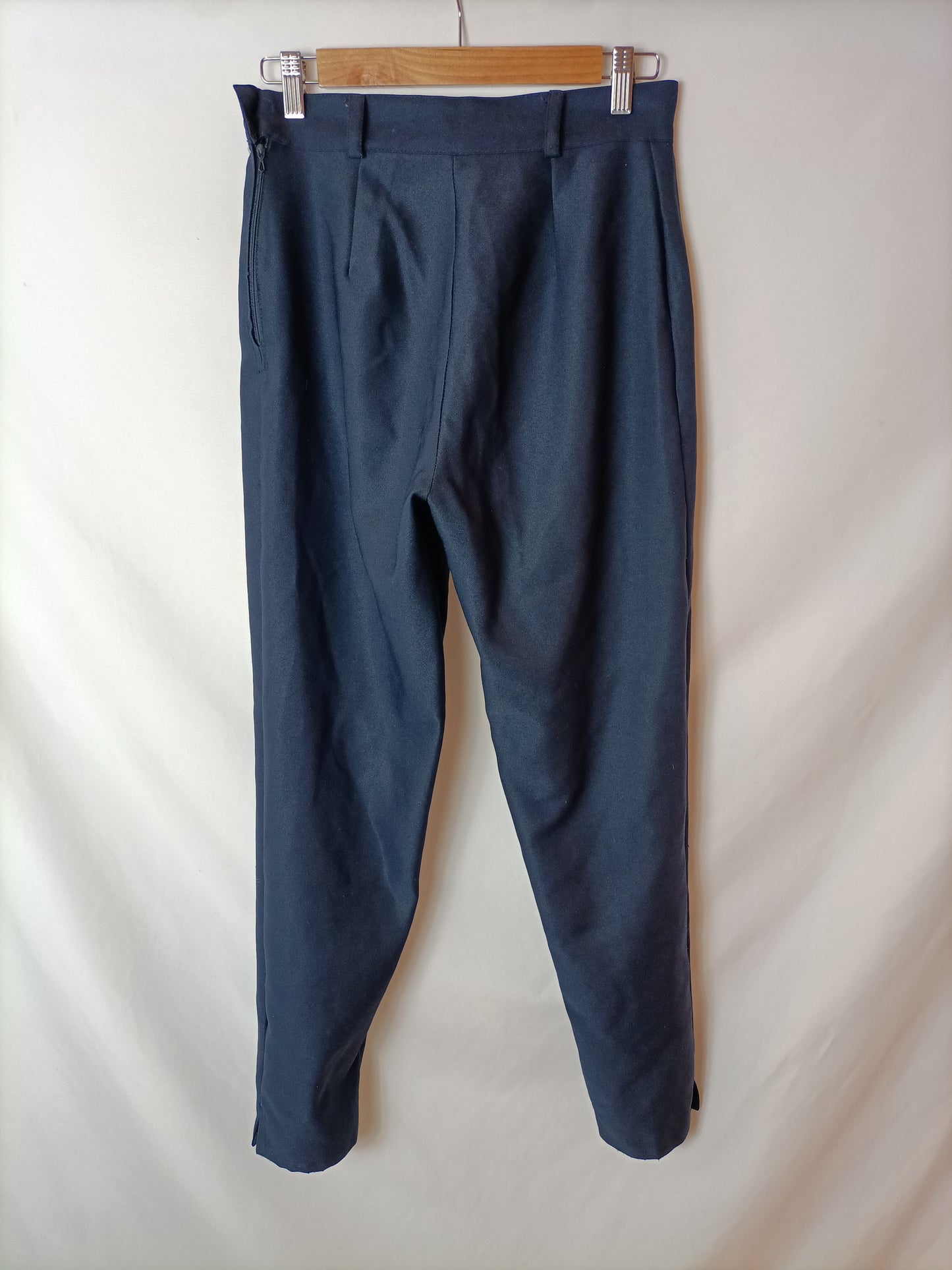 CIRCLE. Blue fluid trousers S.42