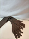 OTRAS. guantes largo marrón
