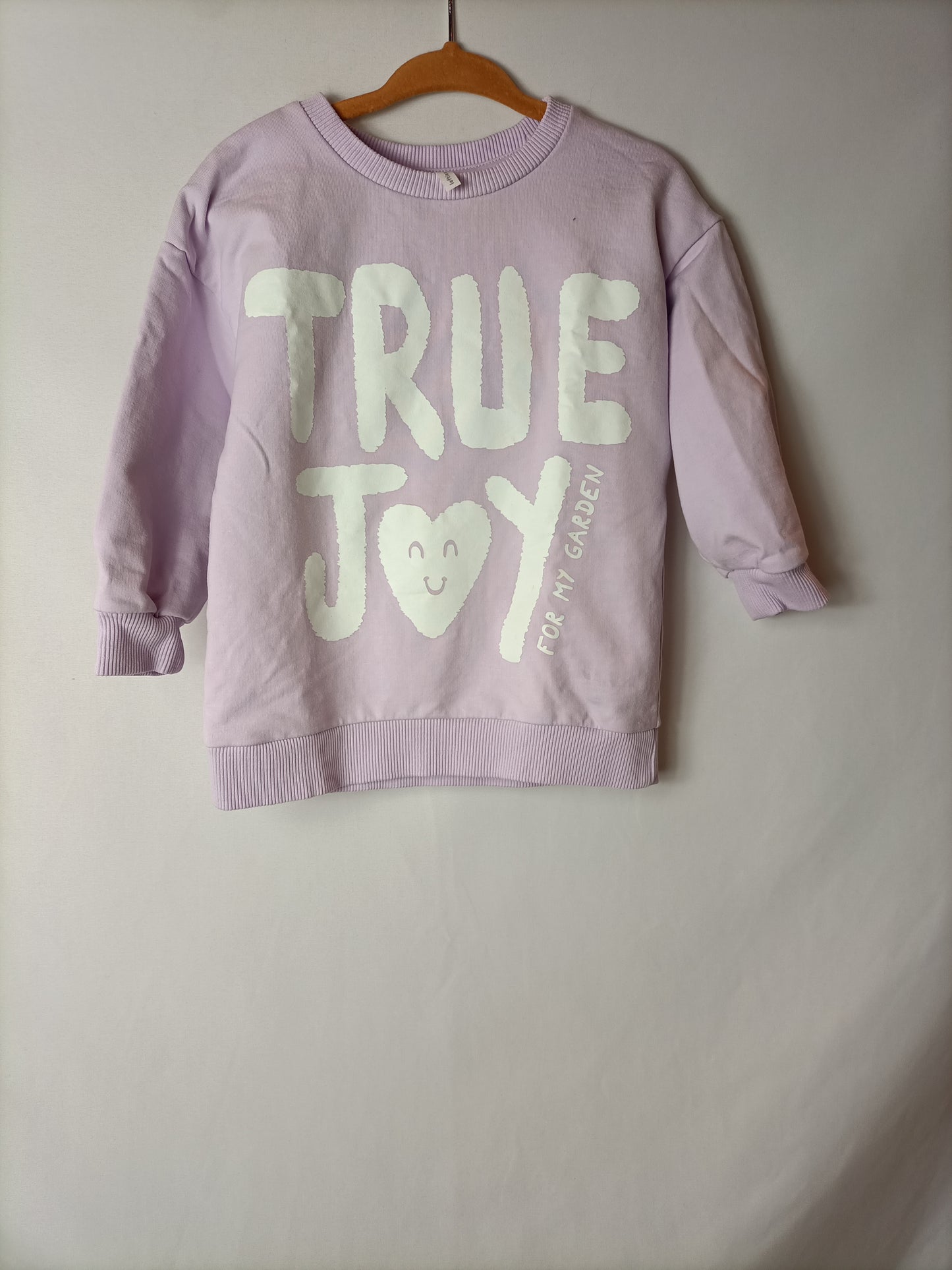LEFTIES BABY. Lilac sweatshirt. T 12-18 months