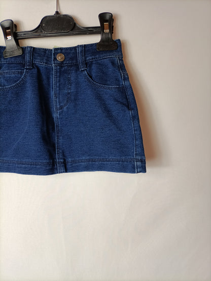 BENETTON. Denim skirt. Size 12-18 months 