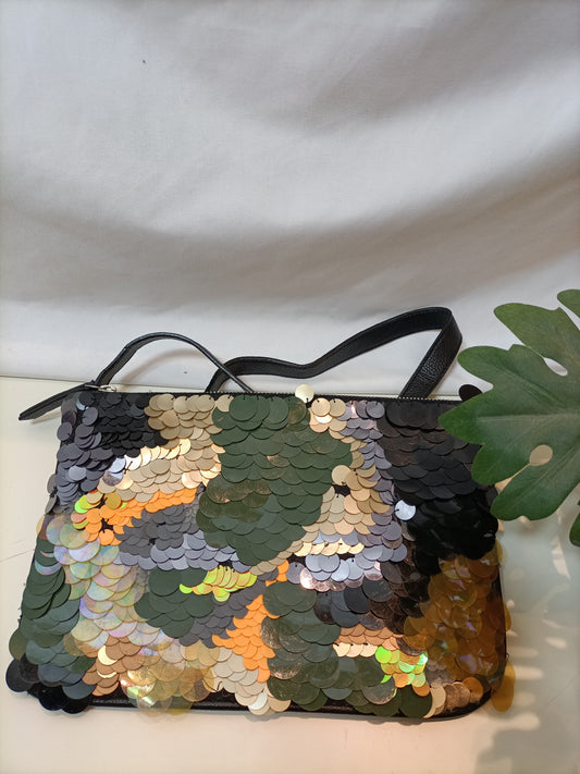 ZARA. Bolso lentejuelas