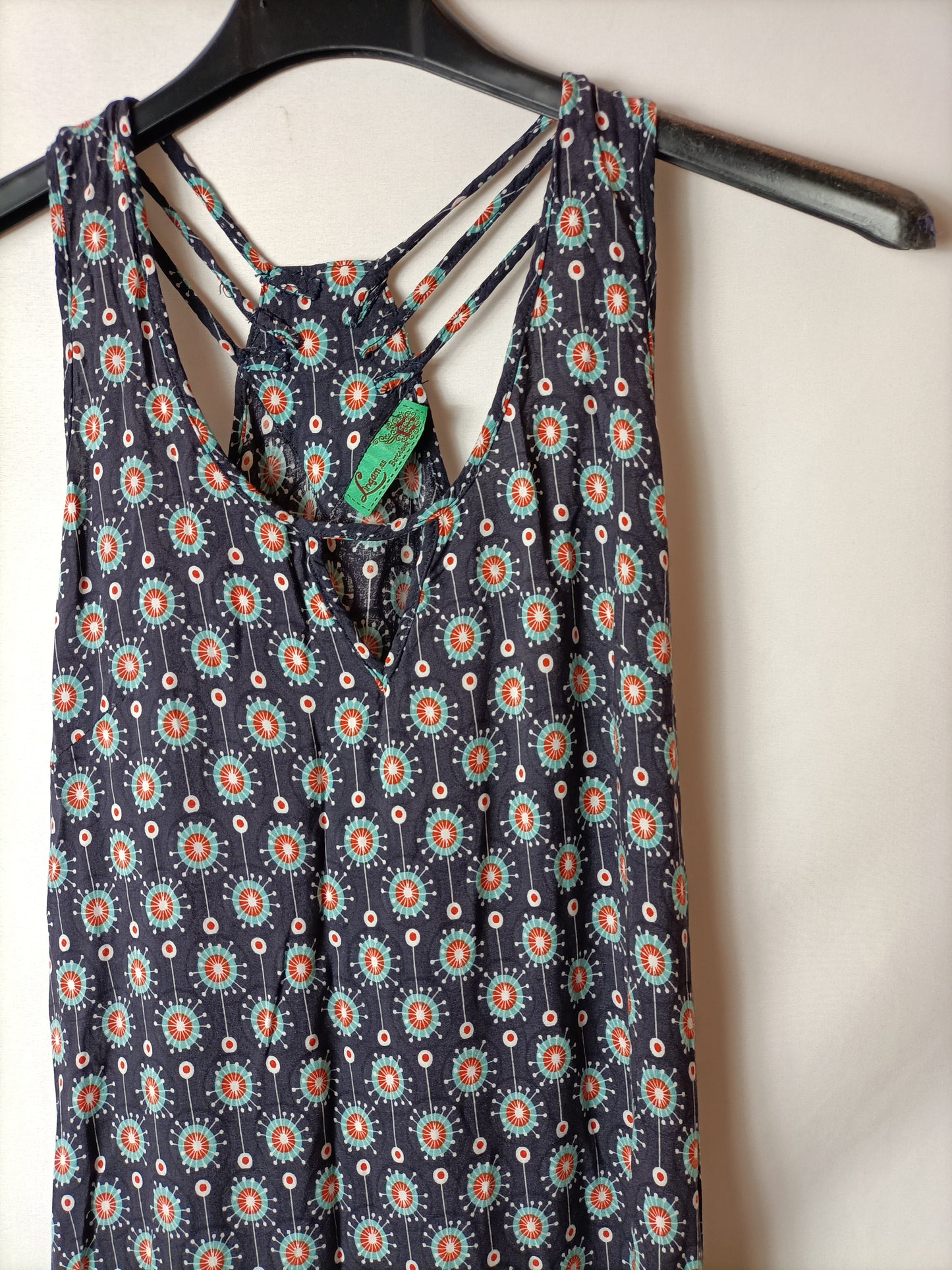OTRAS. Vestido midi estampado . T S/M