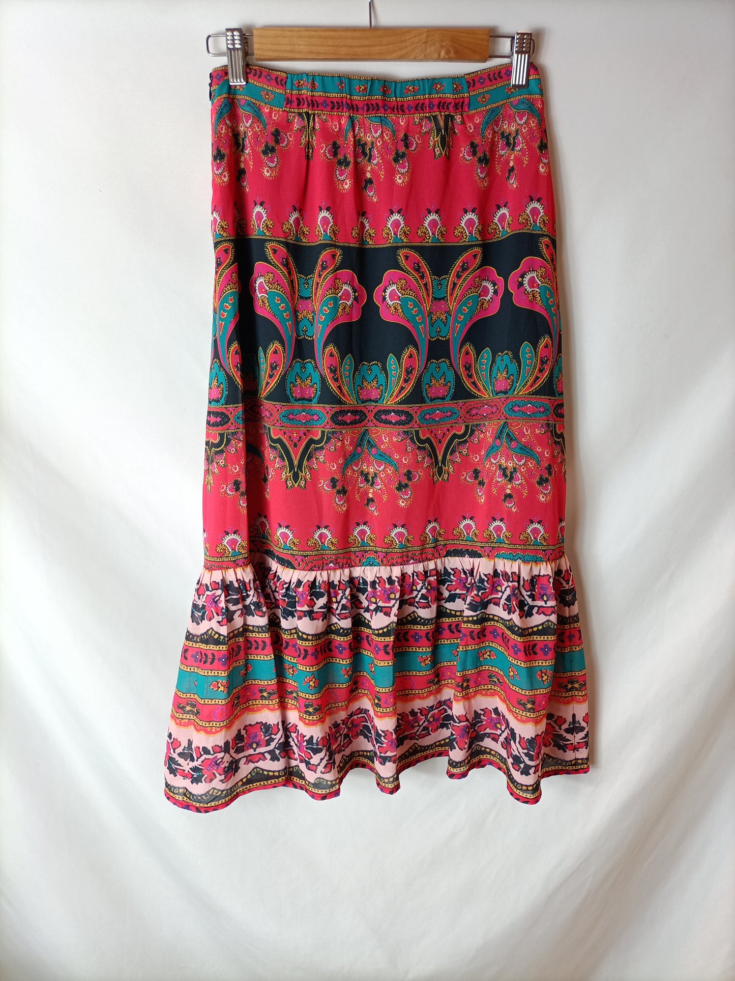 MIOH. Falda midi estampado T.s