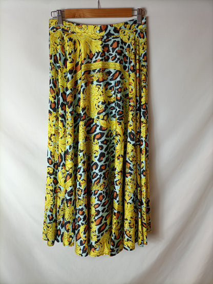 IMPERIAL. Falda midi estampada T.M