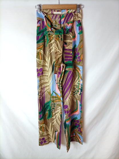 CHERUBINA. Jungle print pants Ts