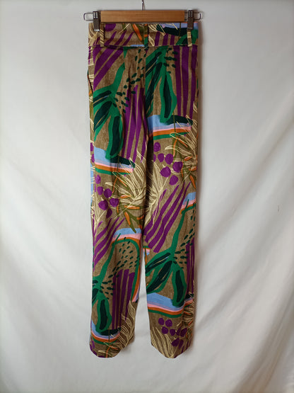 CHERUBINA. Jungle print pants Ts
