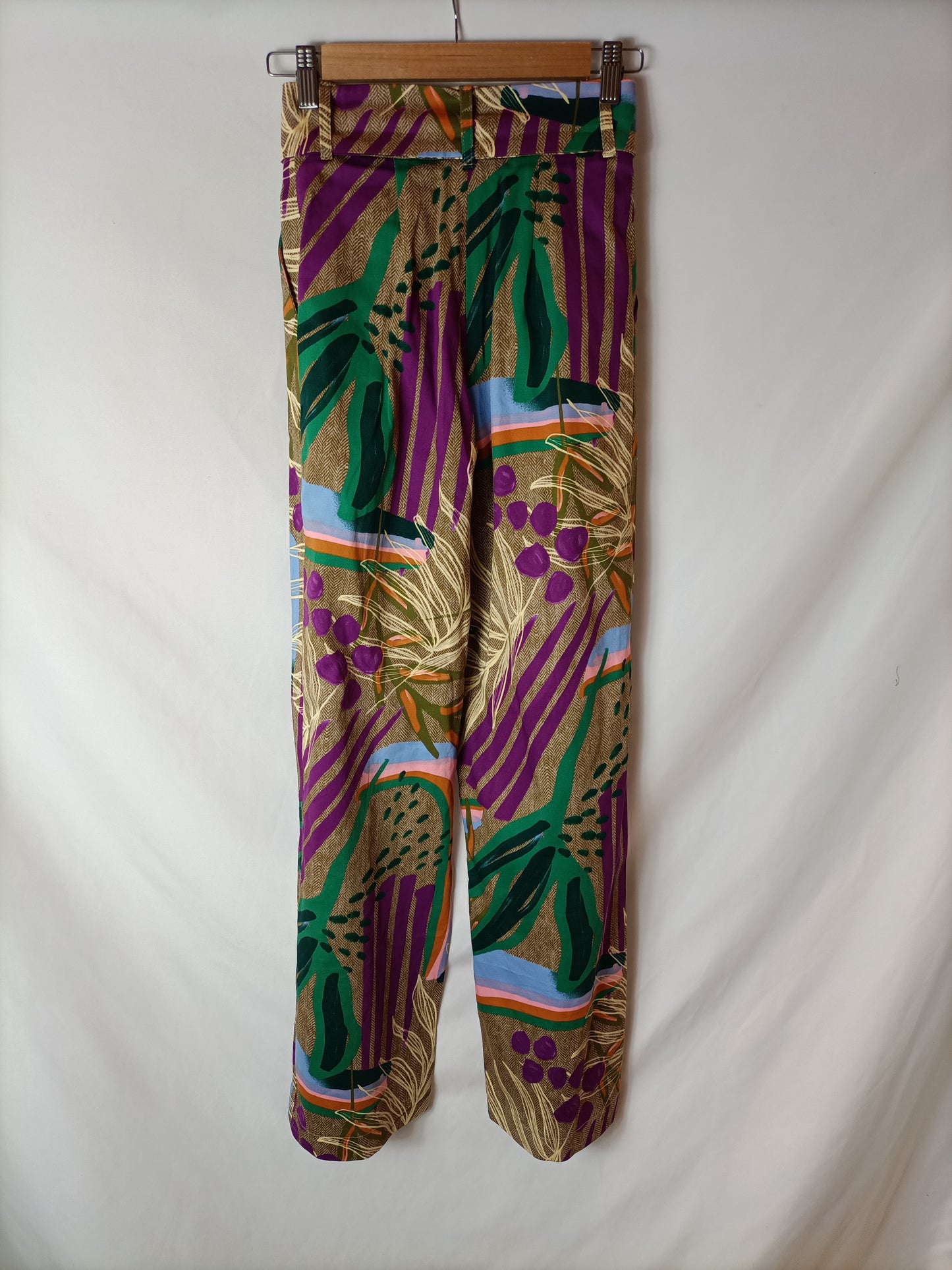 CHERUBINA. Jungle print pants Ts