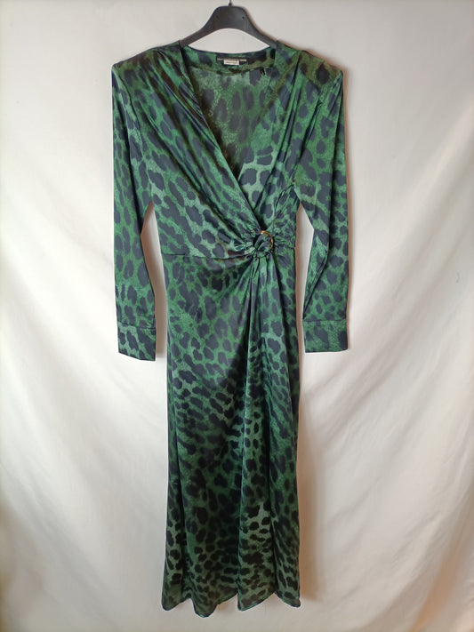 LOLA CASA DE MUNT BY MAITE. Long print dress Ts/m